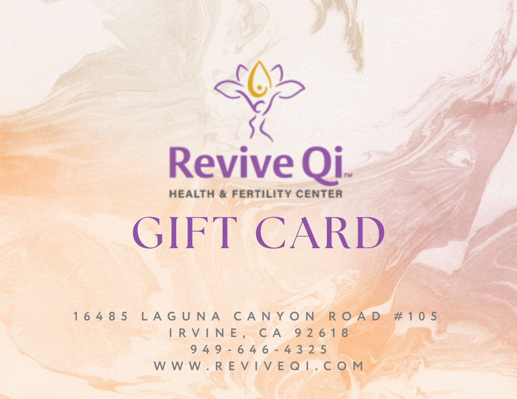 Revive Rx Card Revive Qi Gift Card