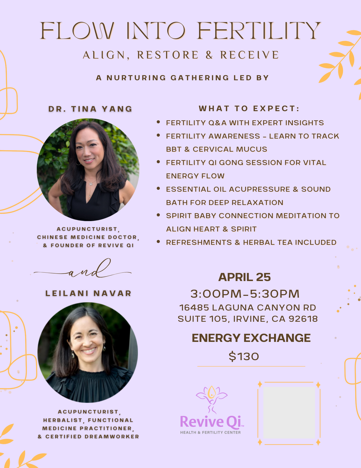 Flow Fertility Workshop - April 2026