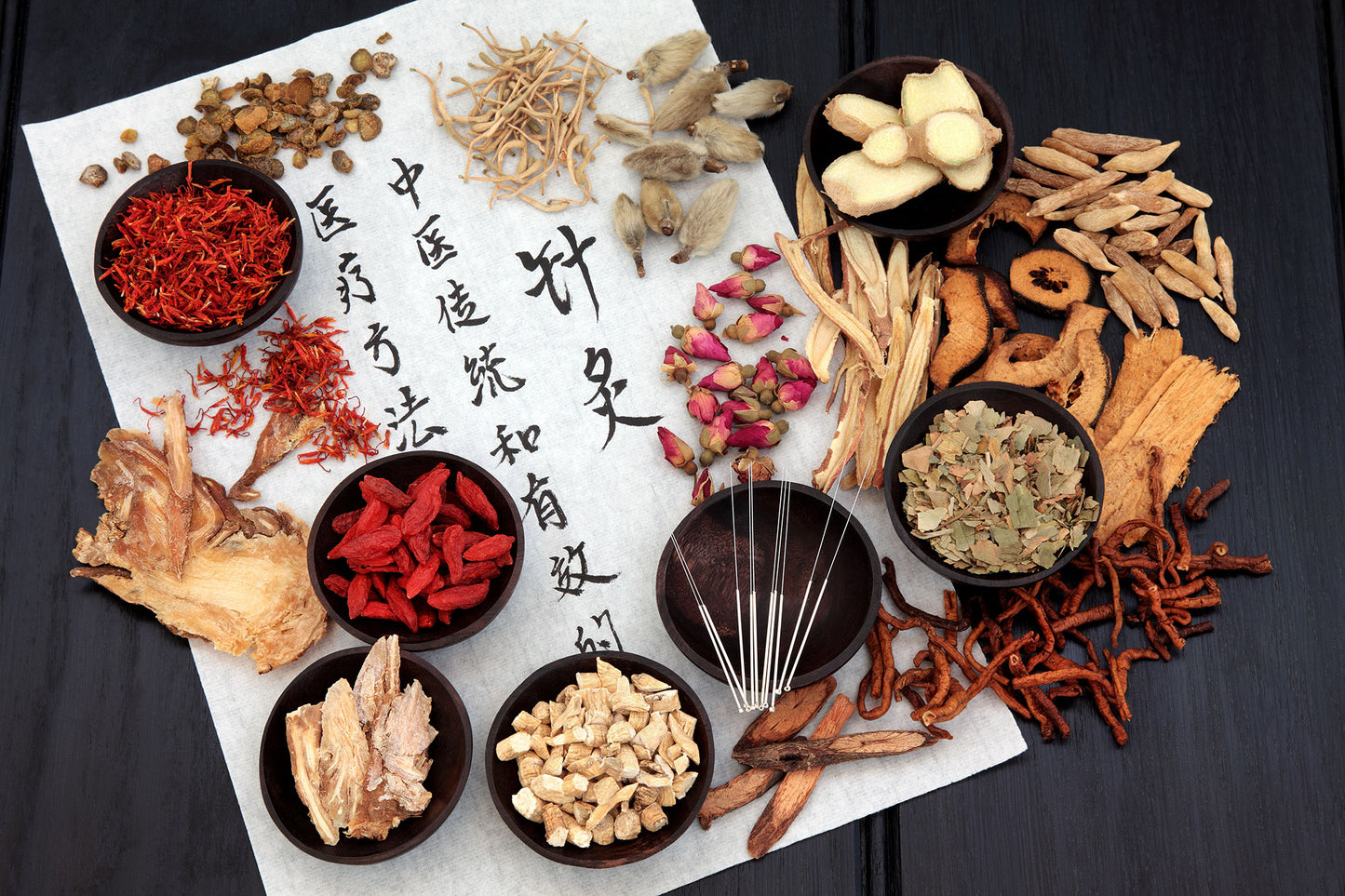 Traditional Chinese Medicine herbs image